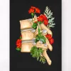 Anatomie de la colonne vertébrale II - Floral - Noir