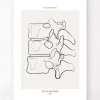 Anatomie de la colonne vertébrale II - Line Art