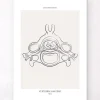 Anatomie des vertèbres II - Line Art