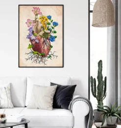 Anatomie du coeur floral I - Vieux papiers
