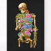 Anatomie du squelette II - Floral - Noir