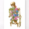 Anatomie du squelette II - Floral - Blanc