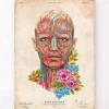 Anatomie du visage - Floral - Vintage