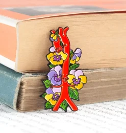 Aorte avec fleurs - Pins