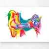 Art de l'anatomie de l'oreille - Aquarelle