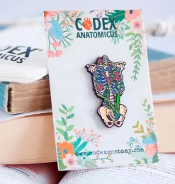 Cage thoracique avec fleurs II - Pins