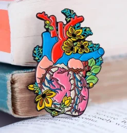 Coeur avec fleurs II - Pins