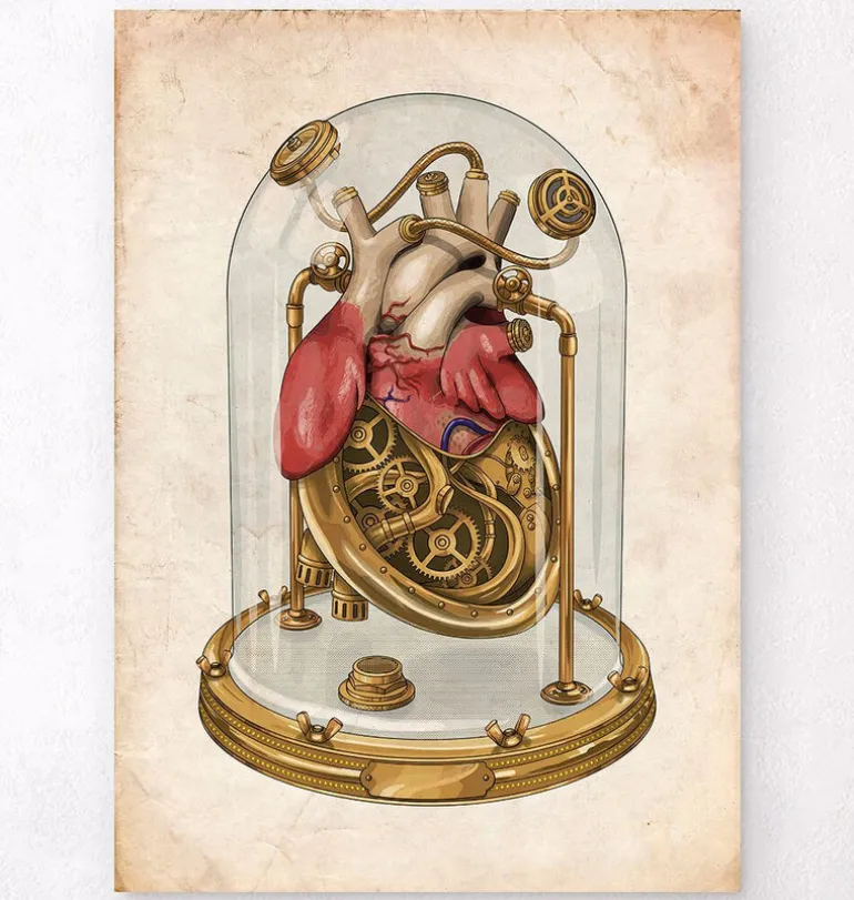 Coeur steampunk