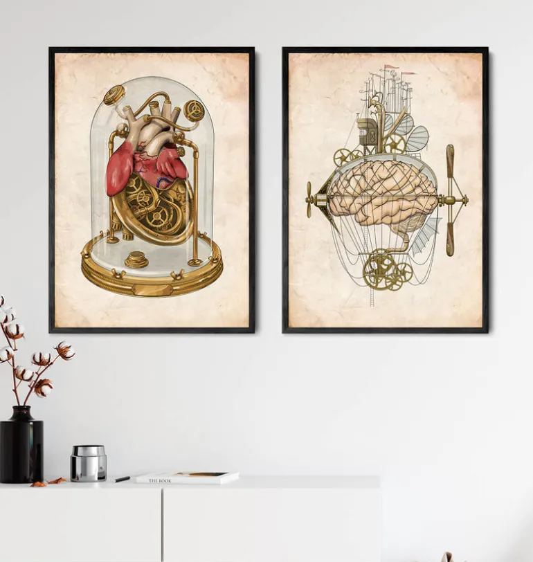 Coeur steampunk