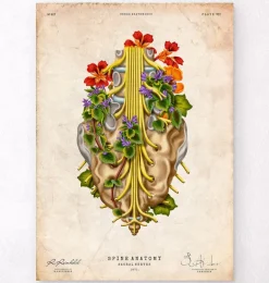 Nerfs sacrés - Floral - Vintage