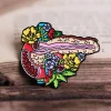 Pancréas avec fleurs - Pins