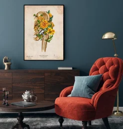 Prothèse totale de hanche - Floral - Vintage