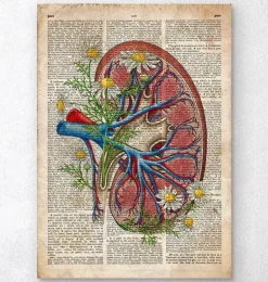 Rein avec des fleurs - Ancien dictionnaire
