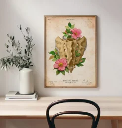 Sacrum et coccyx - Floral - Vintage
