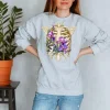 Sweat Unisexe Cage Thoracique - Floral