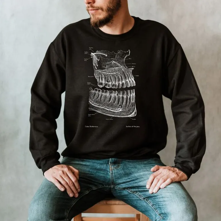 Sweat Unisexe Dentaire - Chalkboard