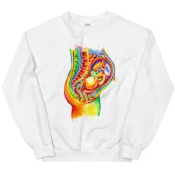 Sweat Unisexe Foetus - Aquarelle