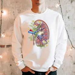 Sweat Unisexe Rein - Floral