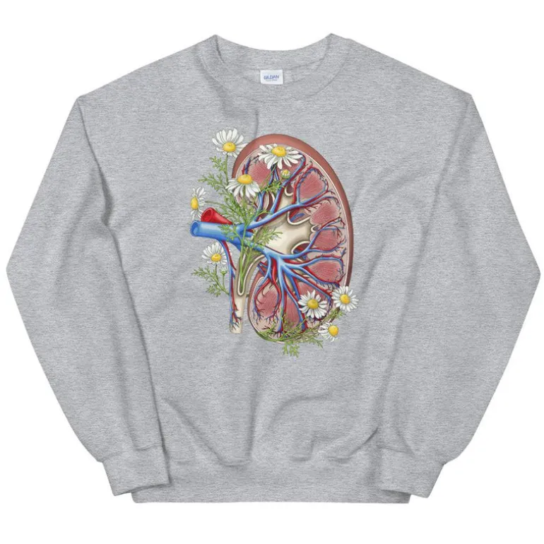 Sweat Unisexe Rein - Floral