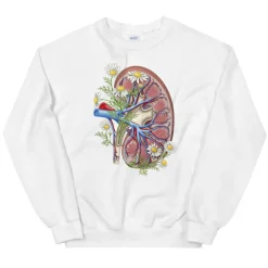 Sweat Unisexe Rein - Floral