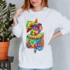 Sweat Unisexe Système Digestif - Aquarelle