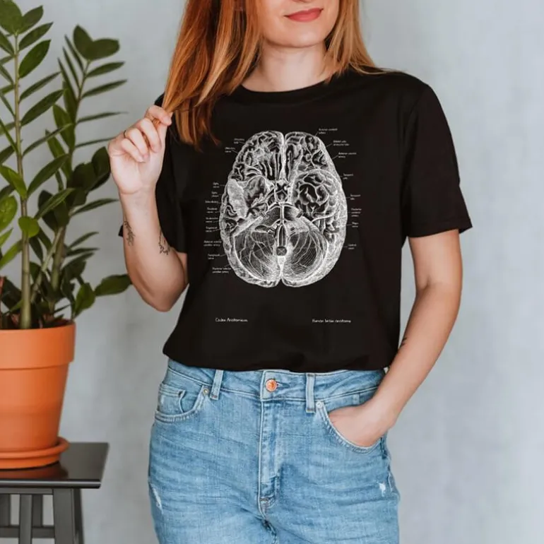 T-shirt Unisexe Cerveau II - Chalkboard