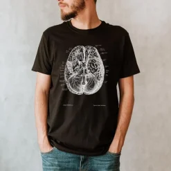 T-shirt Unisexe Cerveau II - Chalkboard