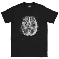 T-shirt Unisexe Cerveau II - Chalkboard