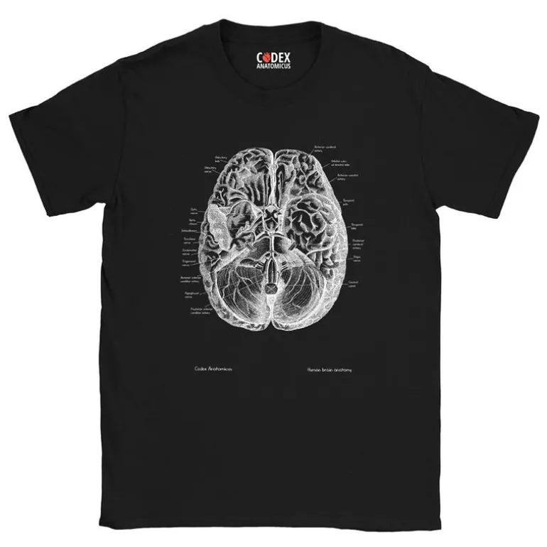 T-shirt Unisexe Cerveau II - Chalkboard