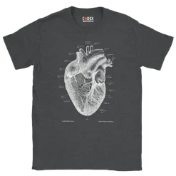 T-shirt Unisexe Coeur - Chalkboard