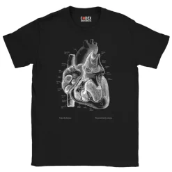 T-shirt Unisexe Coeur II - Chalkboard