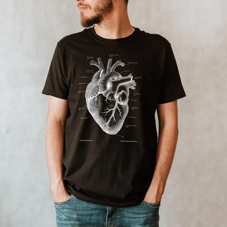 T-shirt Unisexe Coeur III - Chalkboard
