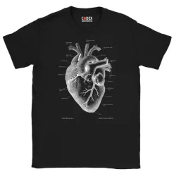 T-shirt Unisexe Coeur III - Chalkboard