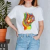 T-shirt Unisexe Fœtus - Aquarelle