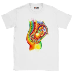 T-shirt Unisexe Fœtus - Aquarelle