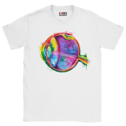 T-shirt Unisexe Oeil - Aquarelle