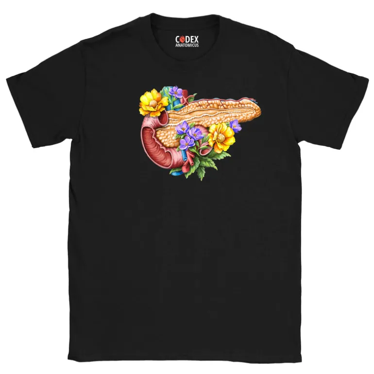 T-shirt Unisexe Pancréas - Floral